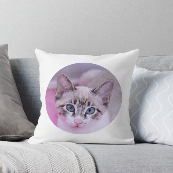 Item preview, cute cat face designed and sold by thetypographer.