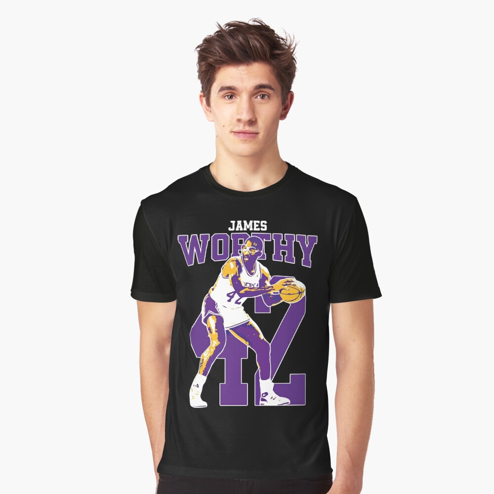 James Worthy Basketball Vintage, Basketball Lovers Classic T-Shirt