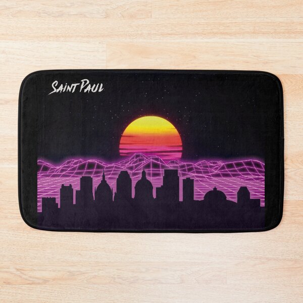Item preview, Saint Paul Skyline Neon Nights designed and sold by DFerraz.