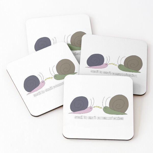Item preview, Snail to Snail communications designed and sold by NonbinarySarah.