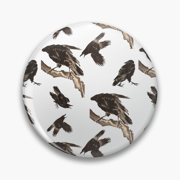 Item preview, Cuervos en repetición Remix - Kawanabe Kyosai designed and sold by MiahL.