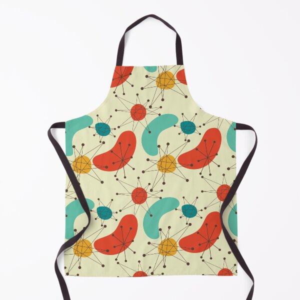 Item preview, Atomic Starburst and Boomerangs Mid Century Modern Multicolor designed and sold by lovevisionkarma.