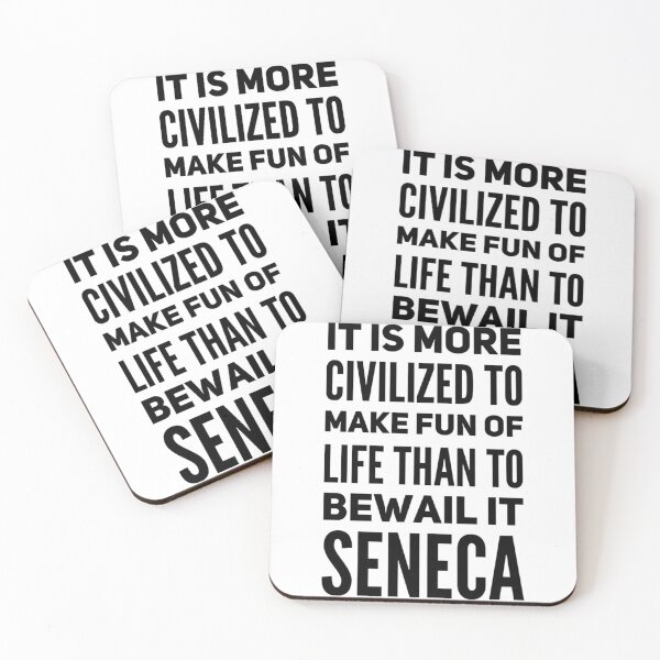 Item preview, It is more civilized to make fun of life than to bewail it designed and sold by Philosopher Project.