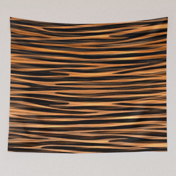 Item preview, Tiger stripes pattern, wildlife themed, big cats designed and sold by cool-shirts.