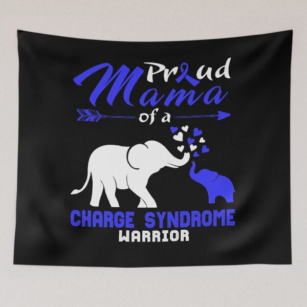 Item preview, Proud Mama Of A Charge Syndrome Warrior designed and sold by heppenp.