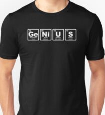 Genius - Periodic Table Unisex T-Shirt