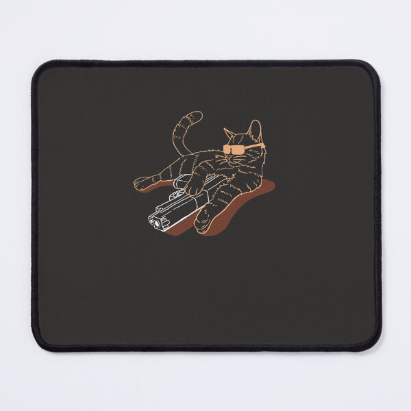 Item preview, Gunning for Kitties Armed Sunglasses Gun Tabby designed and sold by litvakqm.