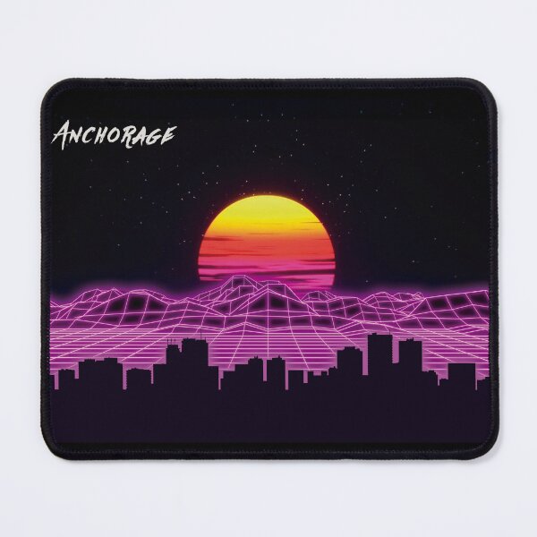 Item preview, Anchorage Skyline Neon Nights designed and sold by DFerraz.