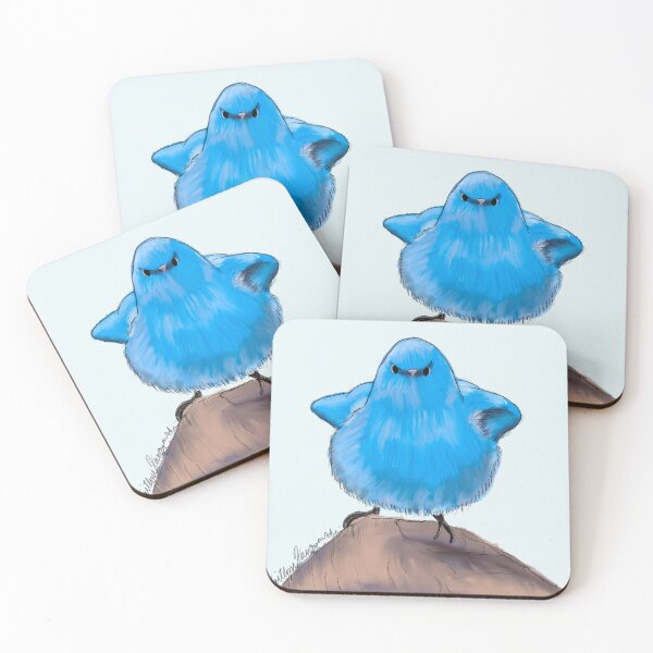 Item preview, Angry Blue Bird designed and sold by KaitLouise.