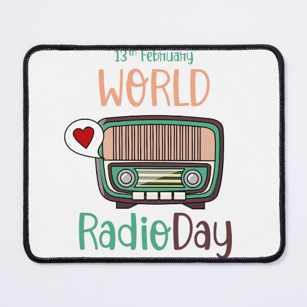 Item preview, World Radio Day designed and sold by anenastudio.