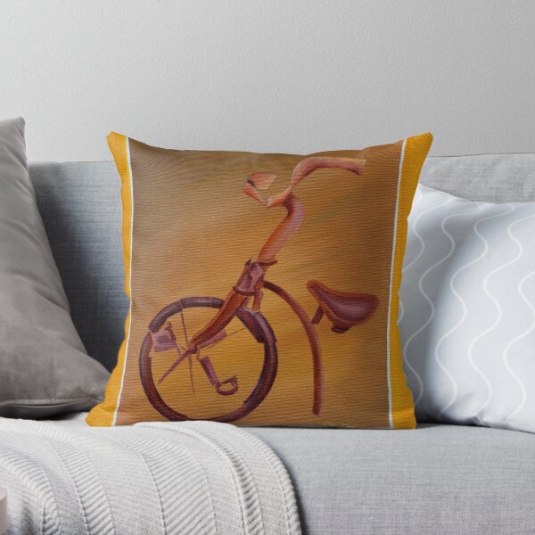 Bicycle Throw Pillow