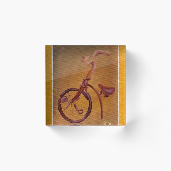Bicycle Acrylic Block