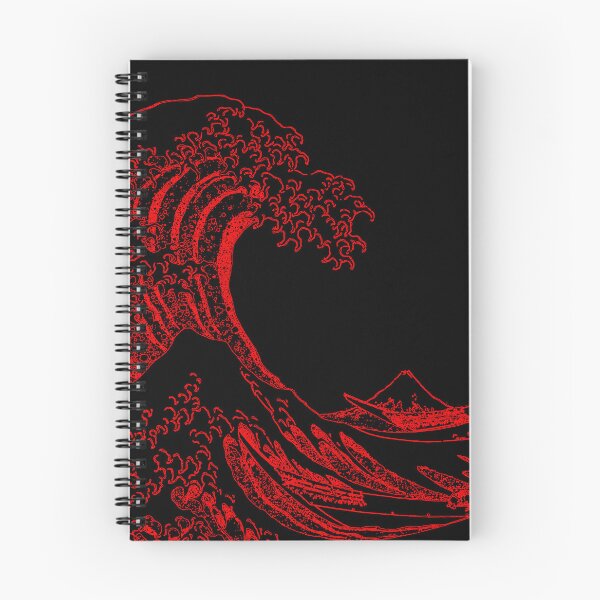 Item preview, Great Wave Red Aesthetic designed and sold by ind3finite.