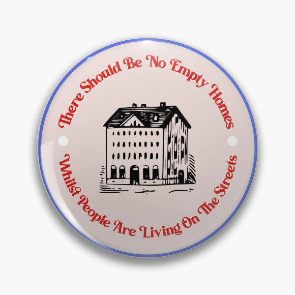 Item preview, No Empty Homes - End Homelessness designed and sold by Picket Club.