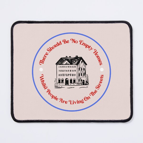 Item preview, No Empty Homes - End Homelessness designed and sold by Picket Club.