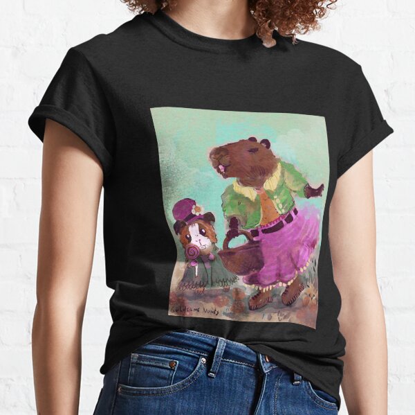 capybara and guinea pig Classic T-Shirt