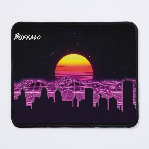Item preview, Buffalo Skyline Neon Nights designed and sold by DFerraz.