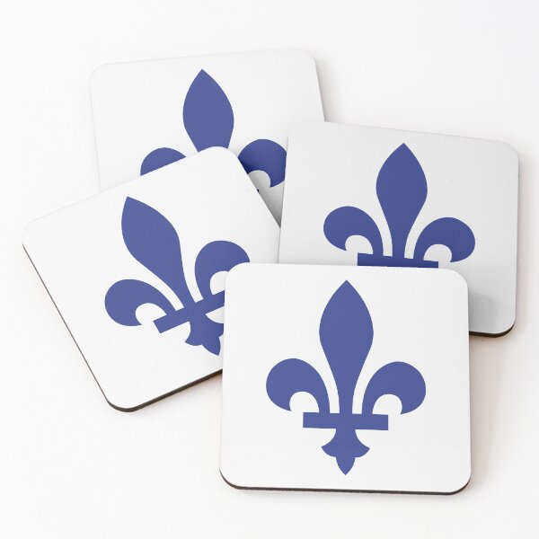Item preview, White Quebec Flag Canadian Province  designed and sold by FrazellaDesigns.