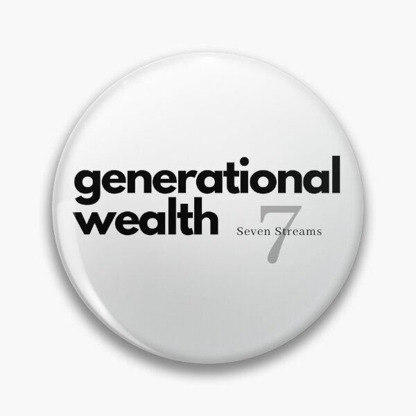 Item preview, Generational Wealth - Seven Streams  designed and sold by danielbbq.