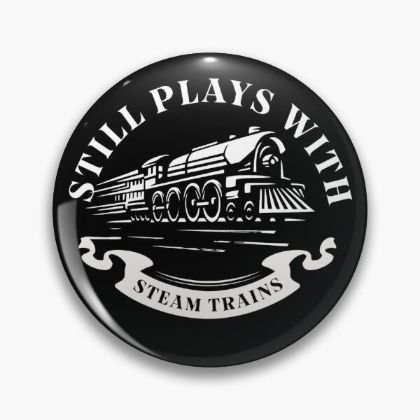Item preview, Still Plays With Steam Trains - Railroad Engine Locomotive designed and sold by TheTrainRoom.