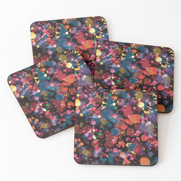 Item preview, Abstract multicolor dotts designed and sold by fanuchi.