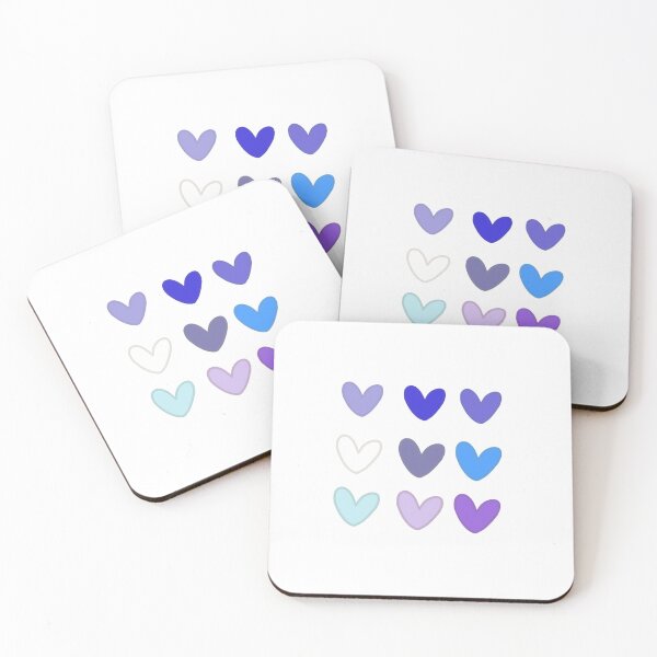 Item preview, blue hearts designed and sold by ltbenedict21.
