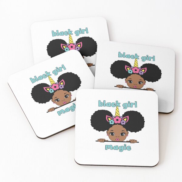 Item preview, BLACK GIRL MAGIC UNICORN designed and sold by DiscoVibes.