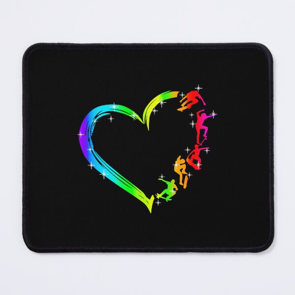 Item preview, Gradient Heart Skateboarding designed and sold by Anderson456.