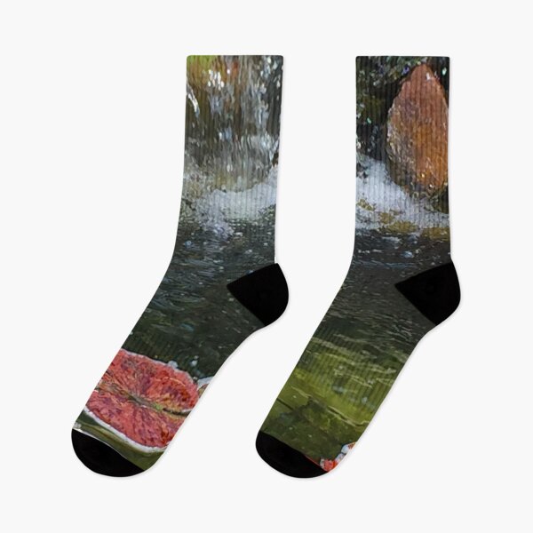 Item preview, Koi Pond and Waterfall designed and sold by KarenZuk.