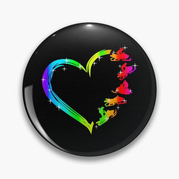 Item preview, Gradient Heart Snowmobile designed and sold by Anderson456.