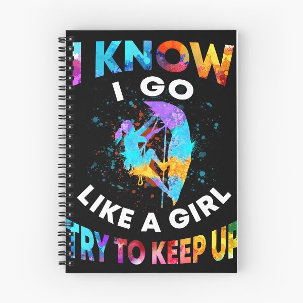 Item preview, Like A Girl Try To Keep Up Watercolor Sport Climbing designed and sold by Anderson456.