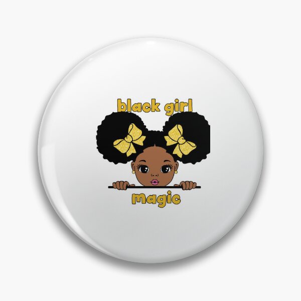 Item preview, BLACK GIRL MAGIC YELLOW designed and sold by DiscoVibes.