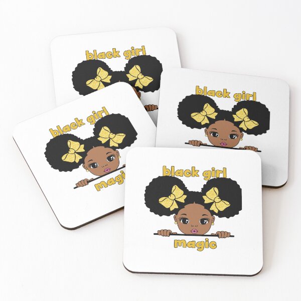 Item preview, BLACK GIRL MAGIC YELLOW designed and sold by DiscoVibes.