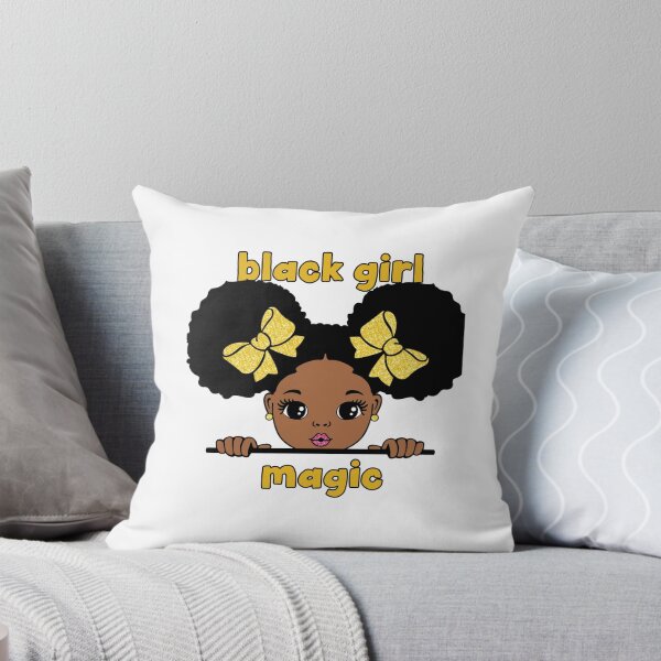 Item preview, BLACK GIRL MAGIC YELLOW designed and sold by DiscoVibes.