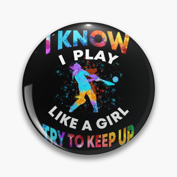 Item preview, Like A Girl Try To Keep Up Watercolor Sport Cricket designed and sold by Anderson456.