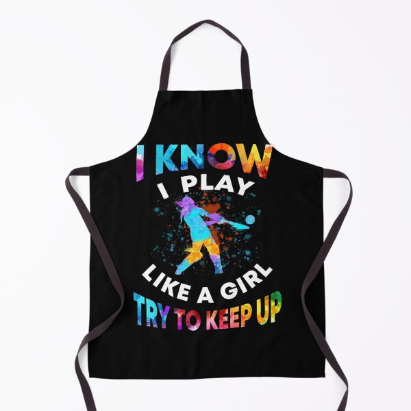 Item preview, Like A Girl Try To Keep Up Watercolor Sport Cricket designed and sold by Anderson456.