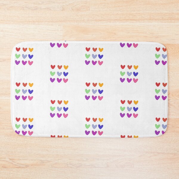 Item preview, rainbow hearts designed and sold by ltbenedict21.