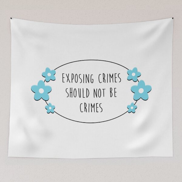 Item preview, Exposing Crimes Shouldn't Be Crimes - Protect Whistleblowers designed and sold by Picket Club.