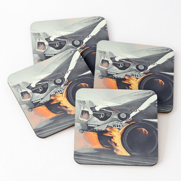 Item preview, Burning Rubber on the Race Track designed and sold by RyanCaudell.
