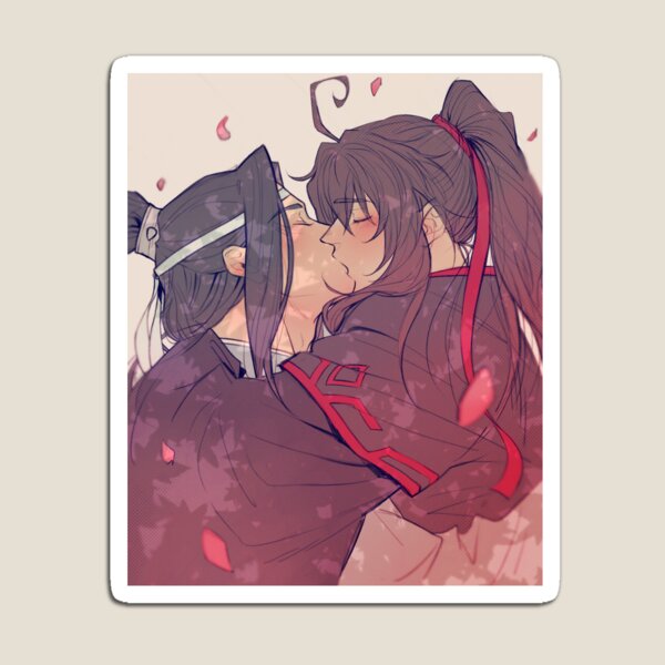 Anime mo dao zu shi lan wangji kiss zhan wei wuxian Playmat Gaming