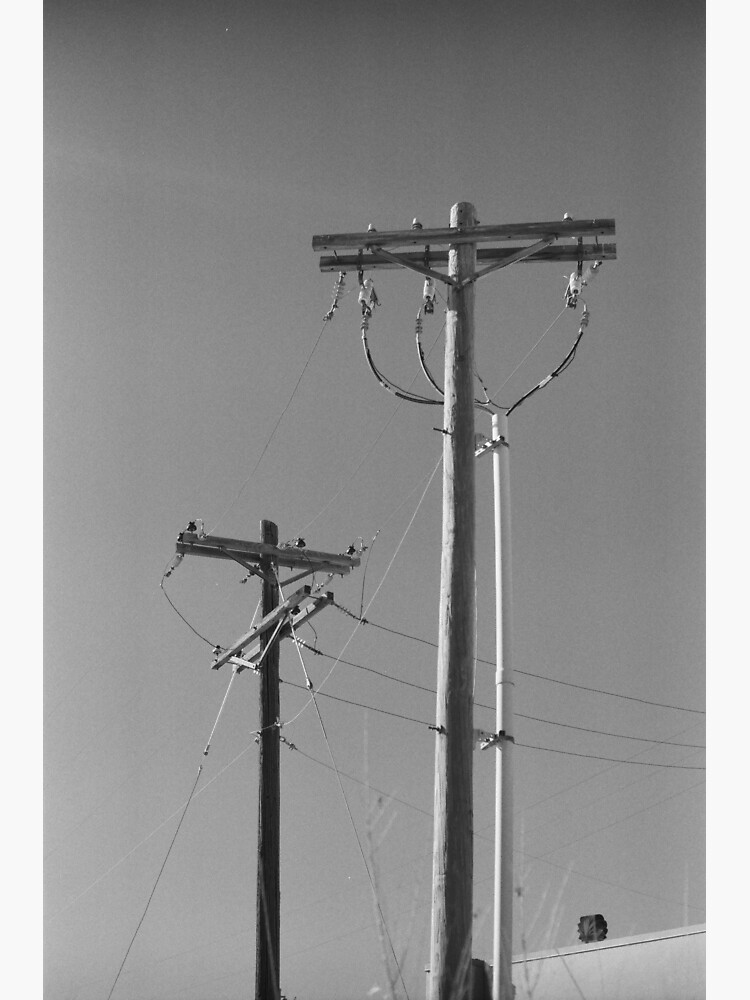 "Power Poles" Sticker by SamThomas Redbubble