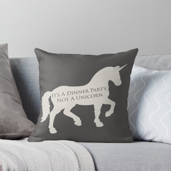 Item preview, It's a Dinner Party, Not a Unicorn designed and sold by woodian.