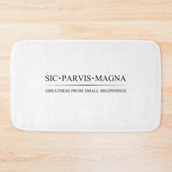 Item preview, Sic Parvis Magna Text - Uncharted designed and sold by Jeffersonrito.