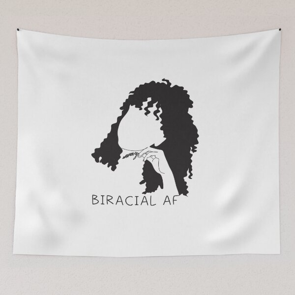 Item preview, BIRACIAL AF designed and sold by DiscoVibes.