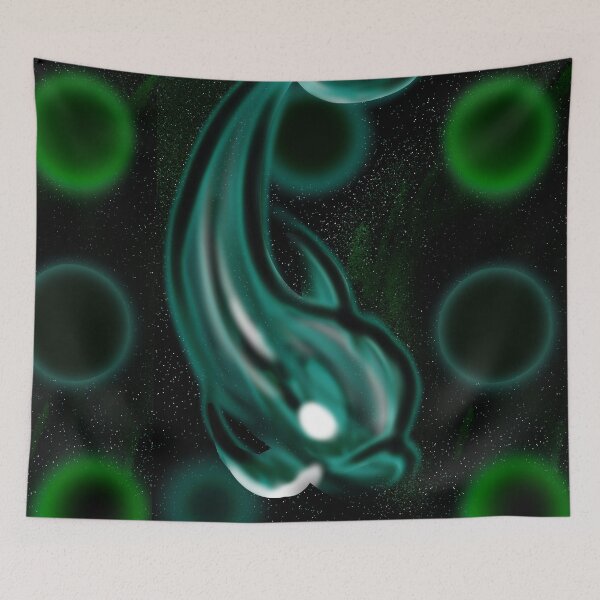 Item preview, Space Ghost Dolphin (or maybe ghost space dolphin?) designed and sold by Zovanah.