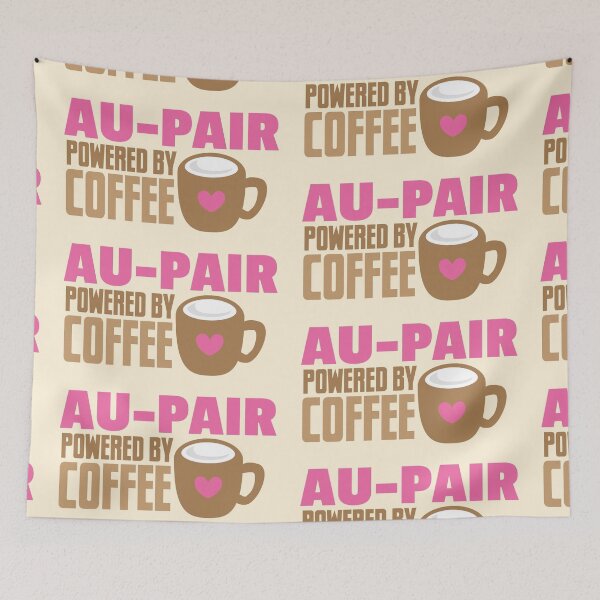 Item preview, AU-PAIR powered by coffee designed and sold by jazzydevil.
