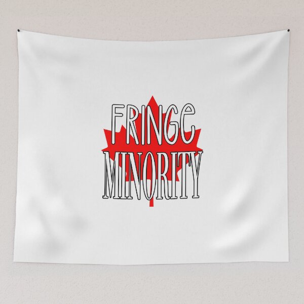 Item preview, Fringe Minority Maple Leaf Canada Flag designed and sold by adriana-holmes.
