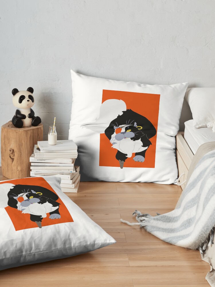 Alternate view of Pirate Cat Floor Pillow