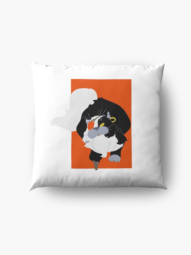 Alternate view of Pirate Cat Floor Pillow
