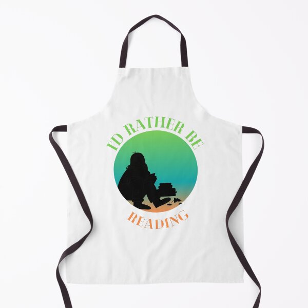 Item preview, Id Rather Be Reading Green, Blue, and Orange Gradient designed and sold by quinellie.